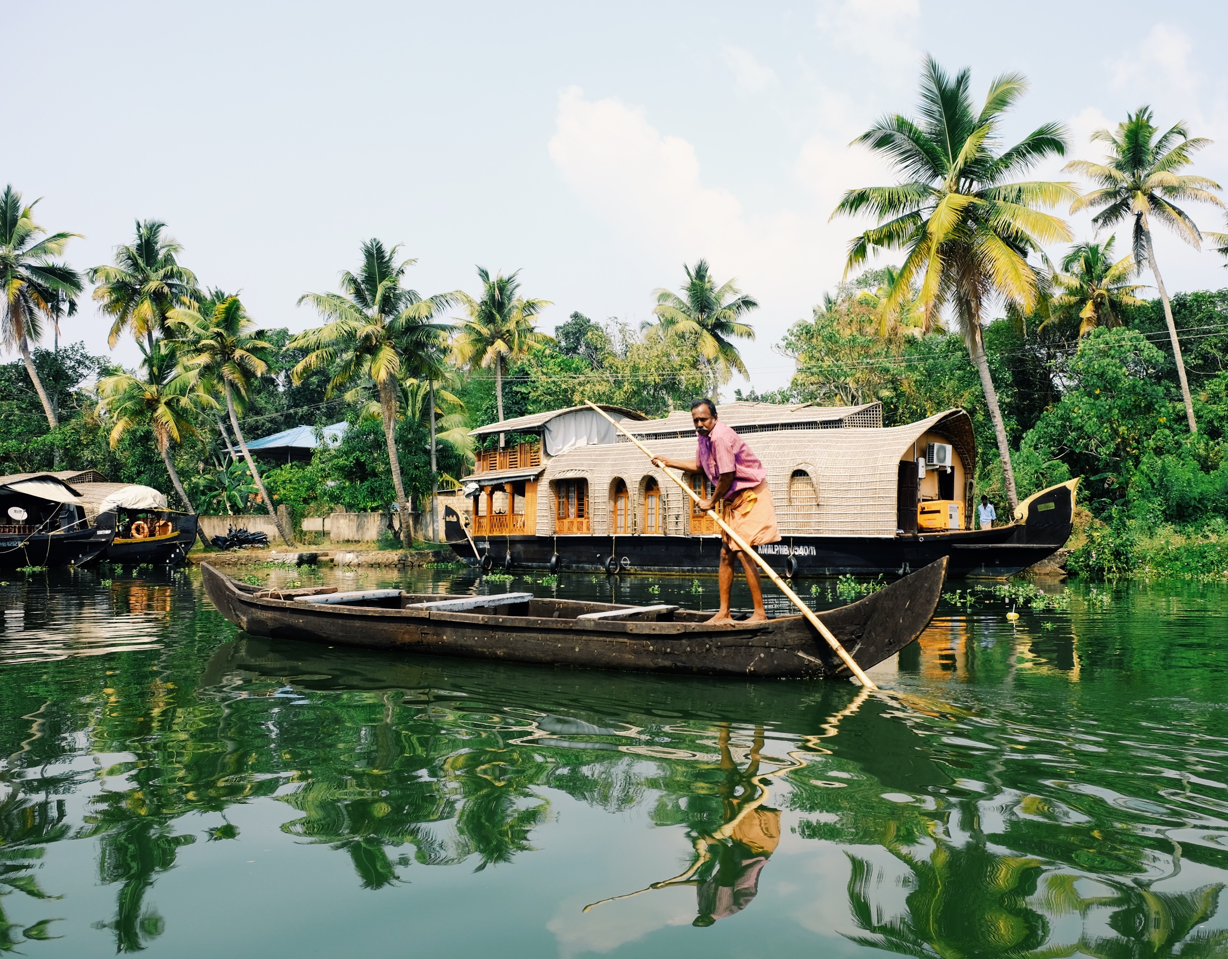 Photo La nuit en house boat - Inde
