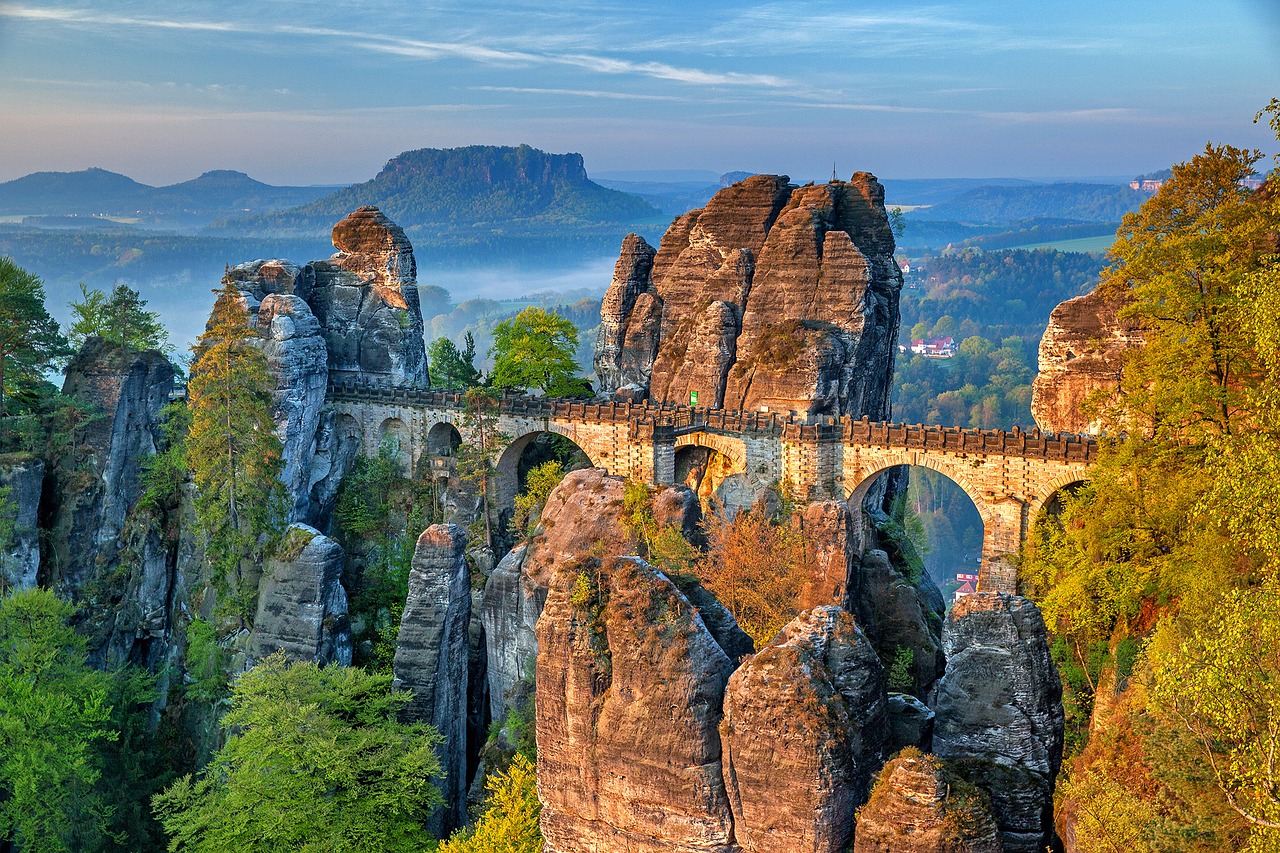 Photo Le pont de la Bastei - Allemagne